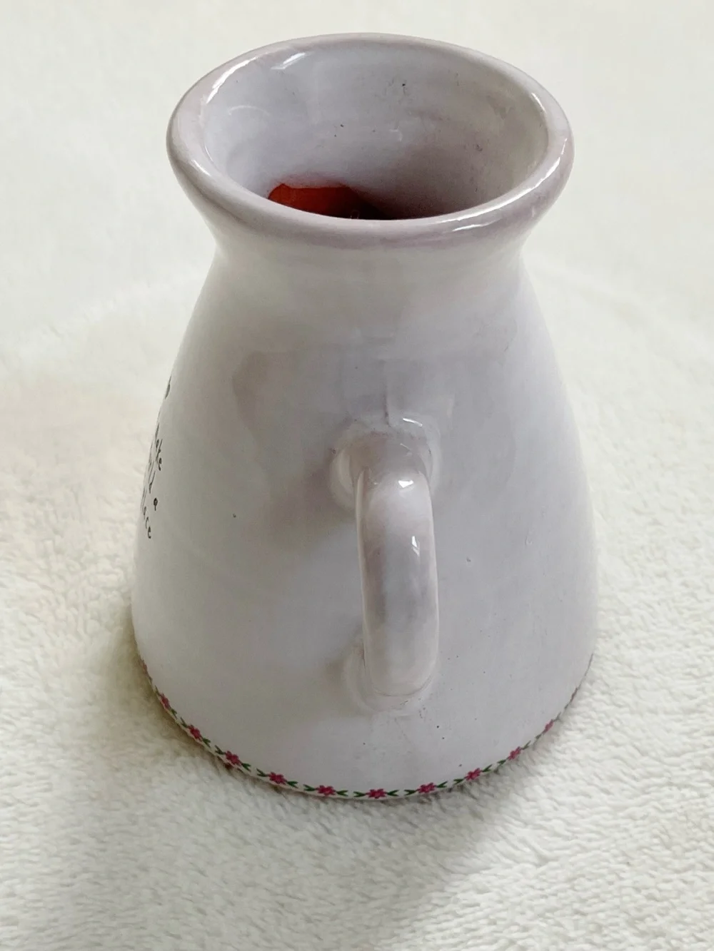 Natural Life Artisan Bud Vase You Make the World a Better Place Double Handle